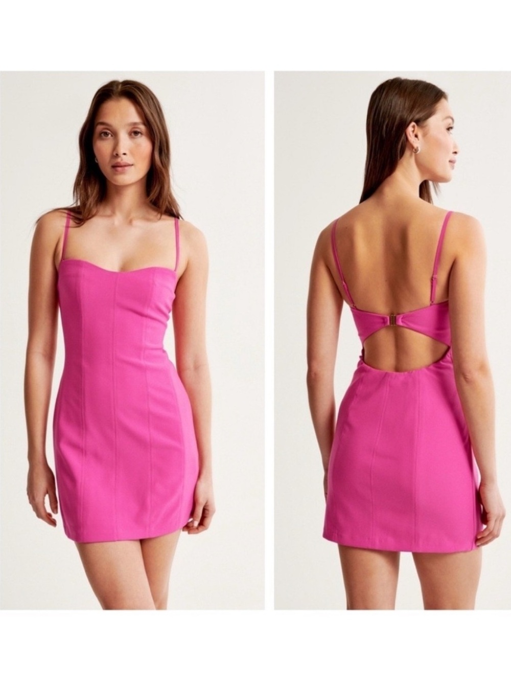 Abercrombie & Fitch Hot Pink Mini Dress NWT